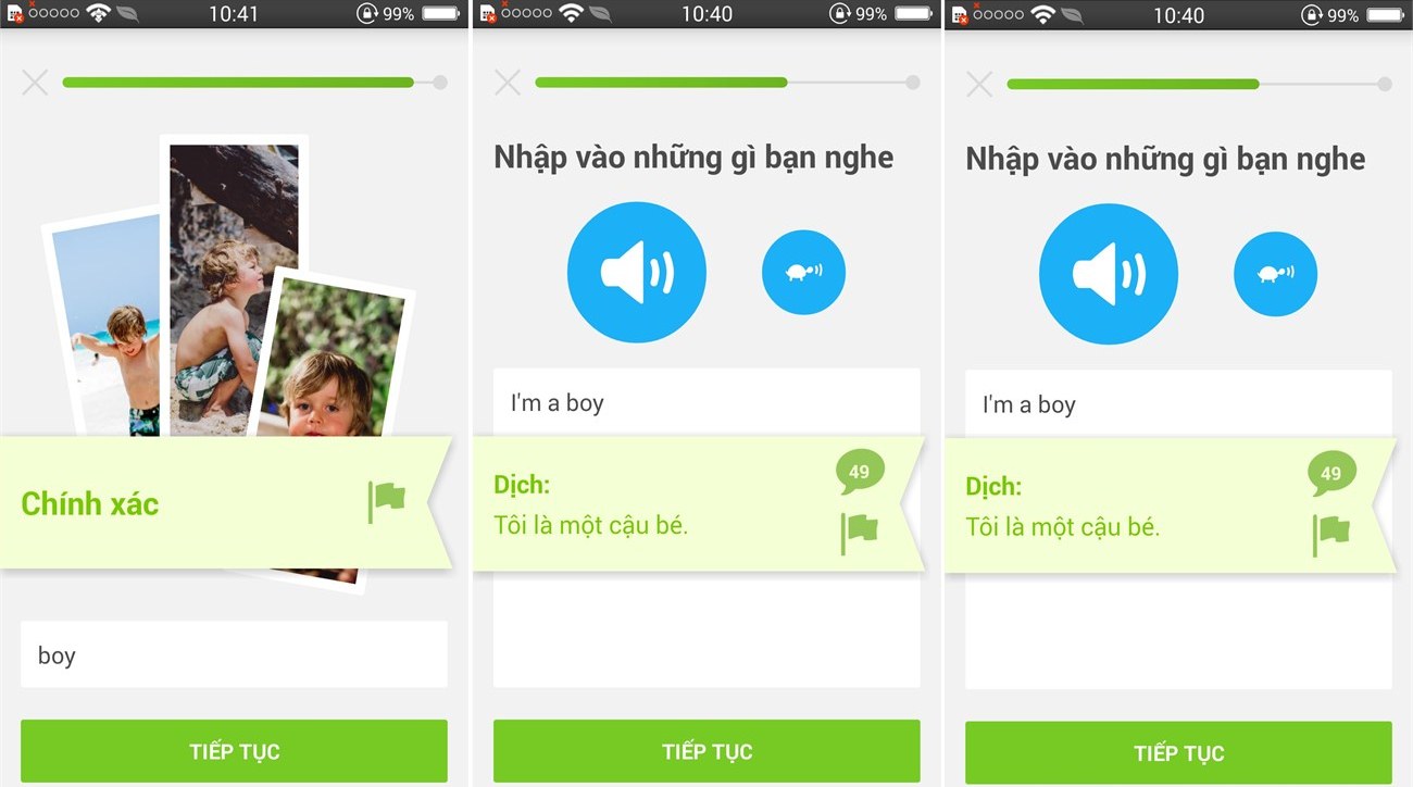 Ứng dụng Duolingo 3