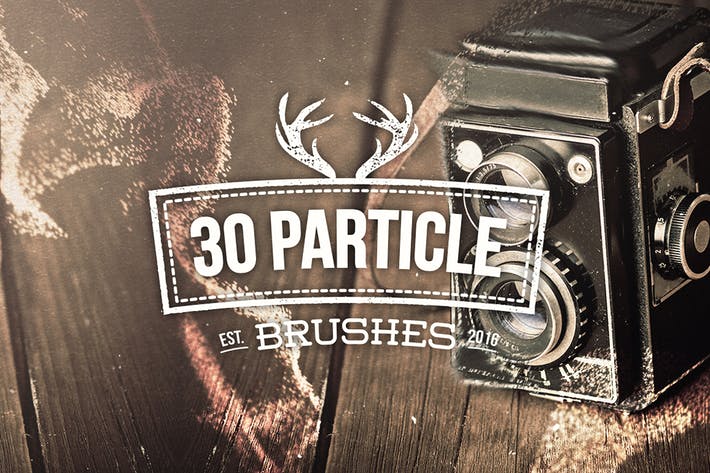 30 Particle Photoshop Brushes